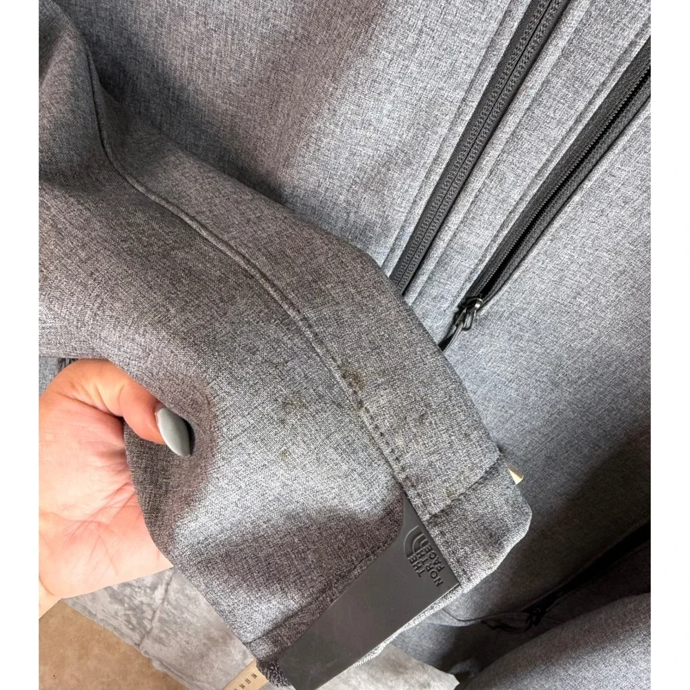 THE NORTH FACE Apex Bionic Jacket Mens Large Gray Softshell Full Zip